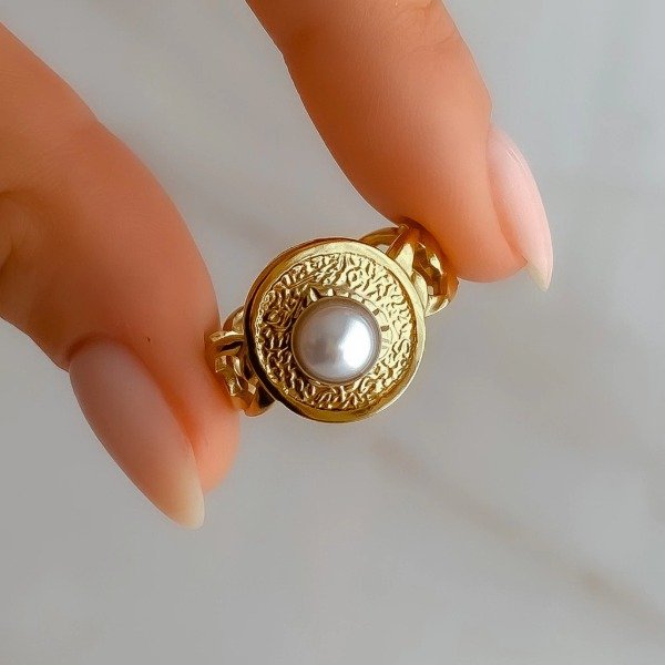 Producto - Anillo Grumet Perla