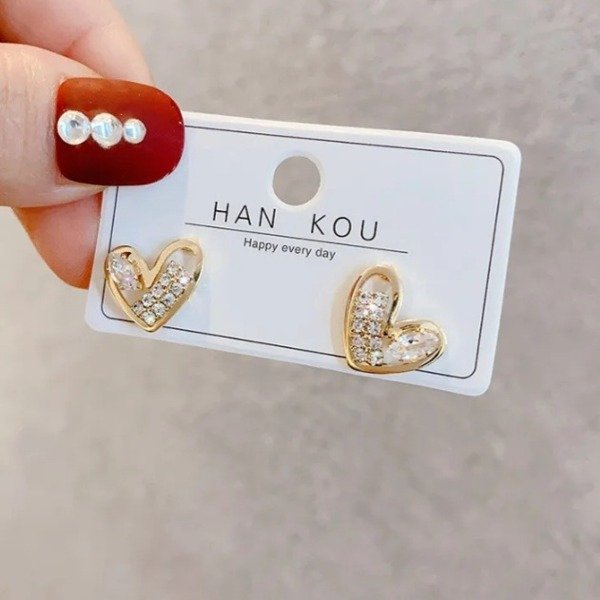 Producto - ARos corazon cristal