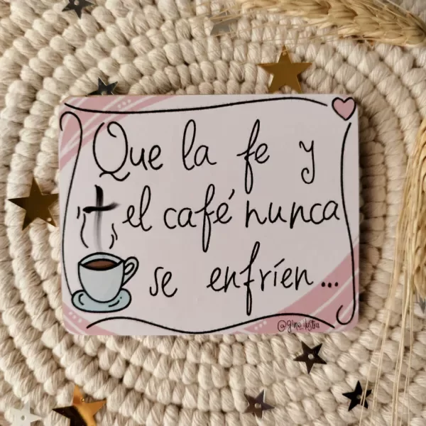 Producto - Imán madera con frase