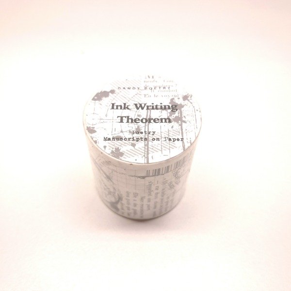 Producto - Cinta Washi 40 mm - Ink Writing Theorem