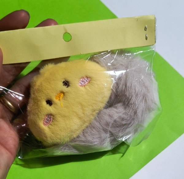 Producto - Colitas de pelo peluche x unidad pato