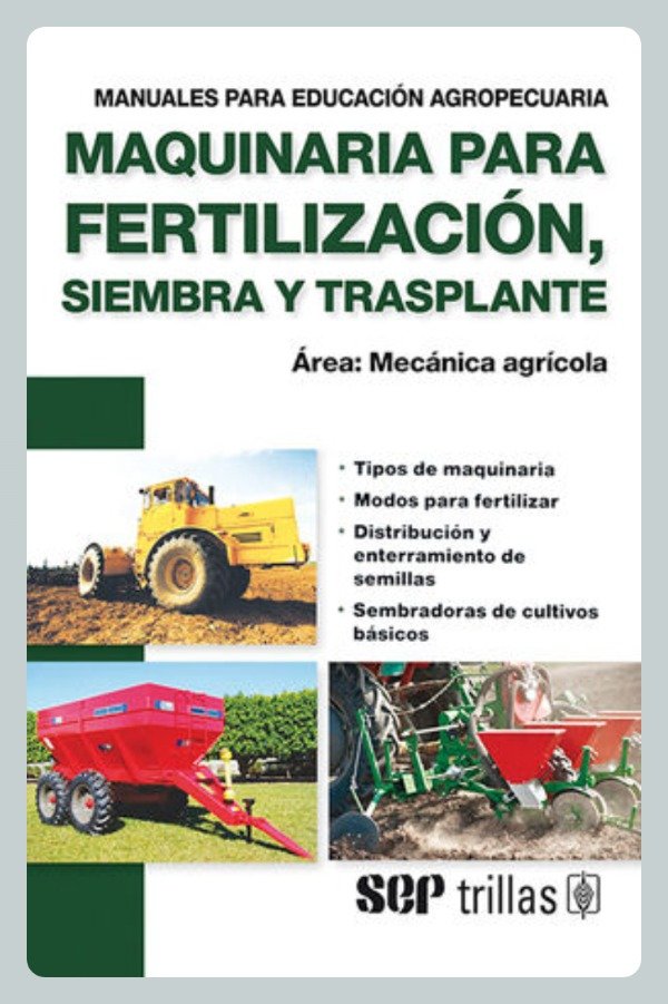 Producto - Maquinaria para Fertilización, Siembra y Trasplante - Mecánica Agrícola