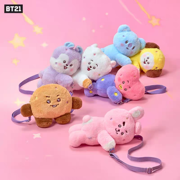 Producto - BT21 Hug Me Plush Crossbody Bag