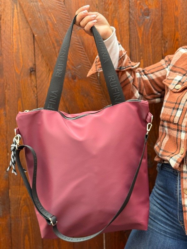 Producto - Cartera Romi tela Bordó - 1
