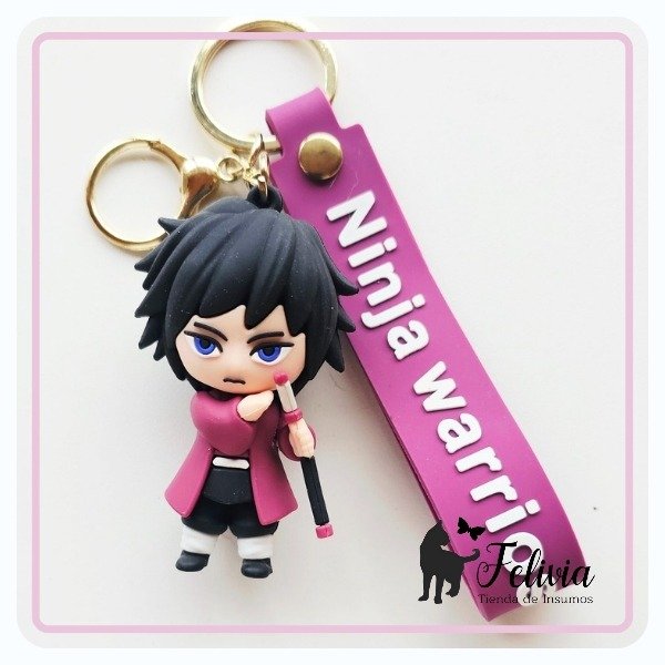 Producto - Llaver de goma Ninja Warriors (A)