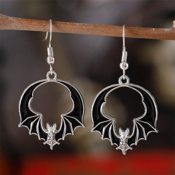 Producto - Aros Murciélago Goth - 0