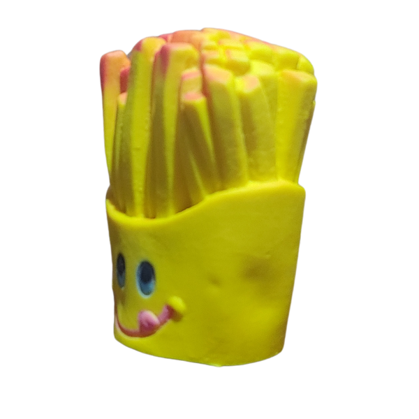 Producto - Juguete para perros con chifle sonoro modelo papas fritas con cara - 2