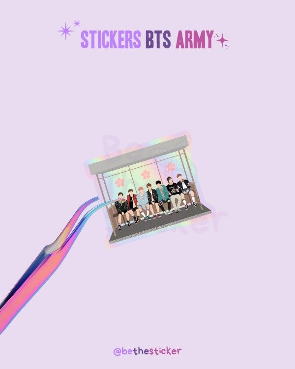 Producto - PREVENTA Sticker Holográfico Spring Day