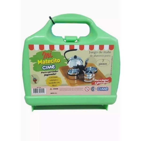 Producto - JUEGO DE MATE 7 PIEZAS DE ALUMINIO