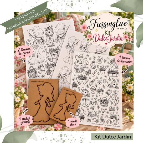 Producto - KIT COMPLETO "DULCES RECUERDOS SK" FUSSINGLUE - 1