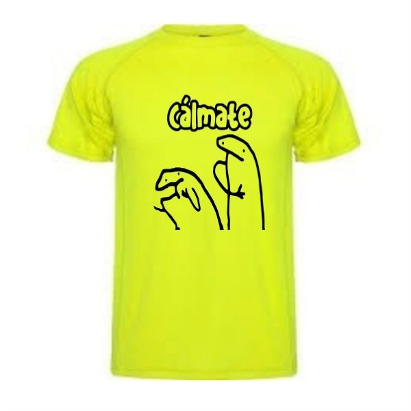 Producto - CALMATE REMERA FLUOR AMARILLA