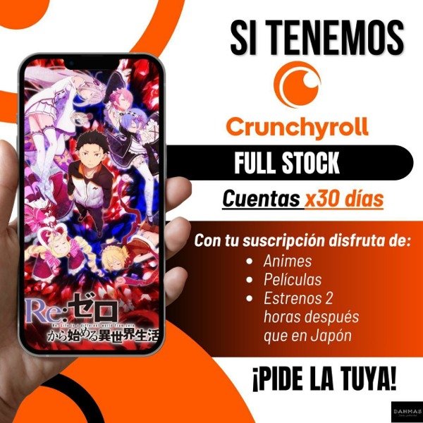Producto - CUENTA CRUNCHYROLL
