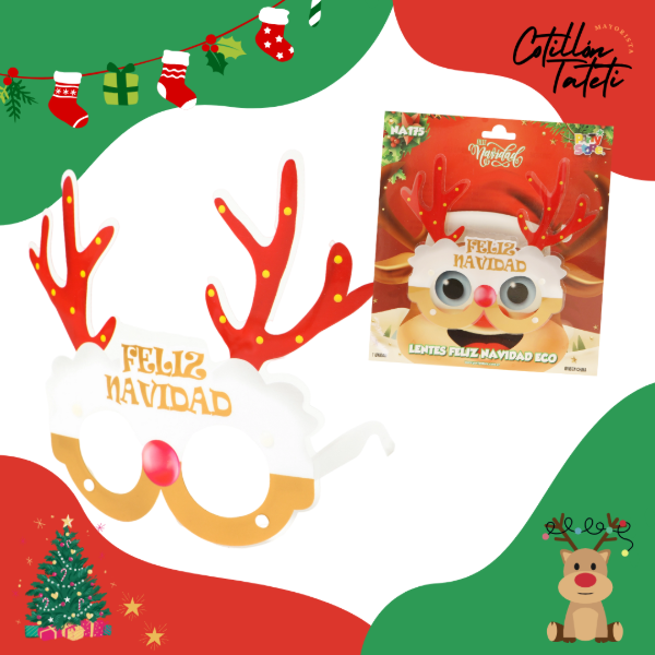 Producto - LENTES FELIZ NAVIDAD ECO