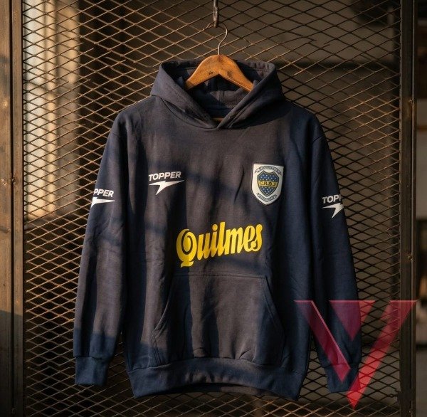 Producto - BUZO BOCA RETRO CANGURO ALGODÓN CON FRIZA