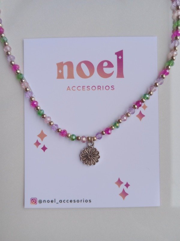 Producto - Collar Cristal Flower
