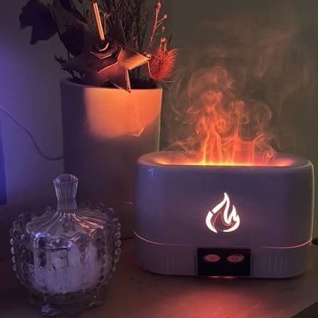 Producto - Difusor Humidificador Luz Llama - 4