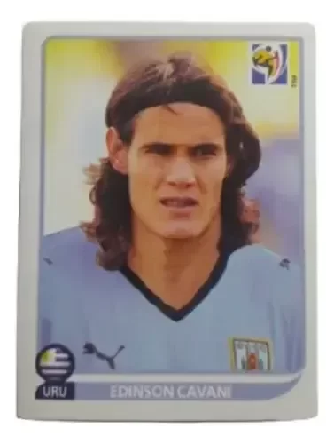 Producto - Mundial Sudafrica 2010 Seleccion De Uruguay Cavani Edinson 83 (usado)