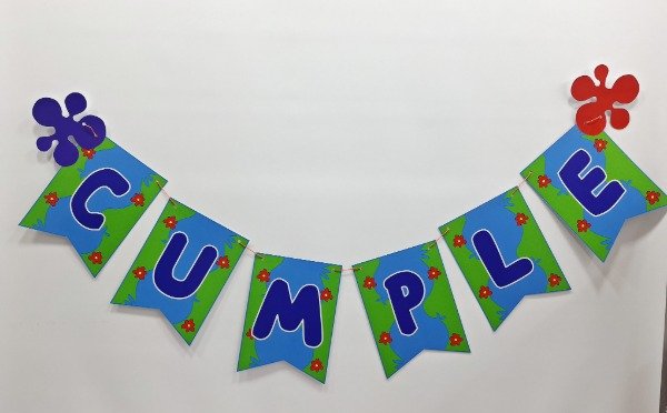 Producto - BANDERIN FELIZ CUMPLE - UNIDAD (letra) - 2