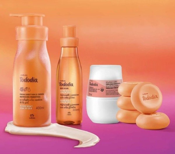 Producto - Kit "Mango Rosa y Agua de Coco" Natura Tododia