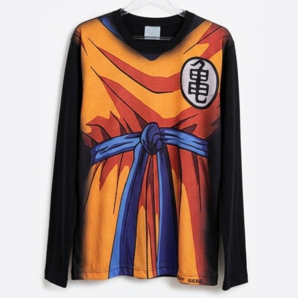 Producto - REMERA MANGA LARGA INFANTIL GOKU COSPLAY T.10