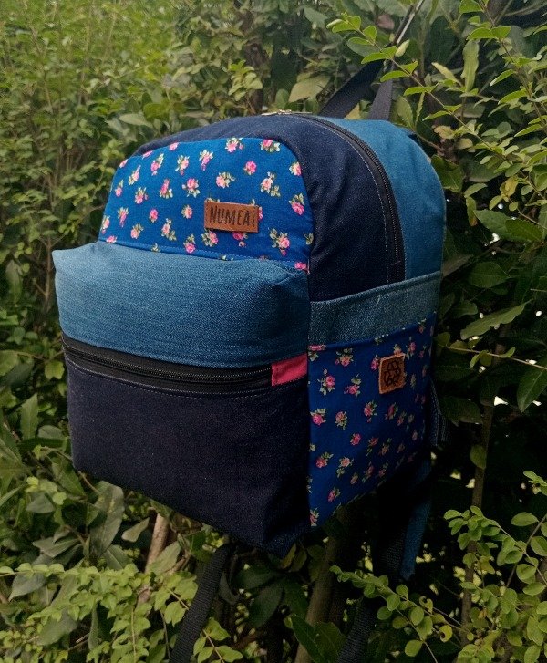 Producto - Mochila Pocket Upcycling Rose