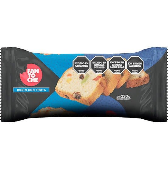 Producto - Fantoches Budín Con Frutas