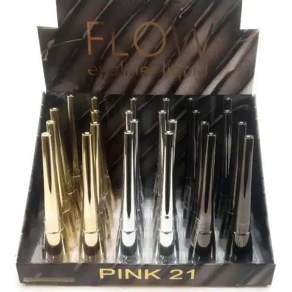 Producto - DELINEADOR LIQUIDO NEGRO FLOW PINK 21 CS3293