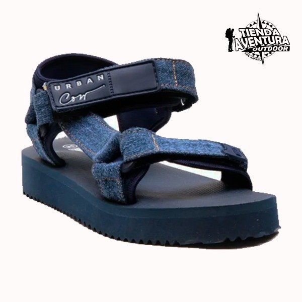 Producto - Sandalia URBAN COW Tanger Denim (Azul) - 1