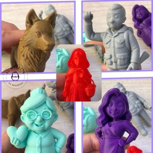 Producto - CAPERUCITA ROJA 3D