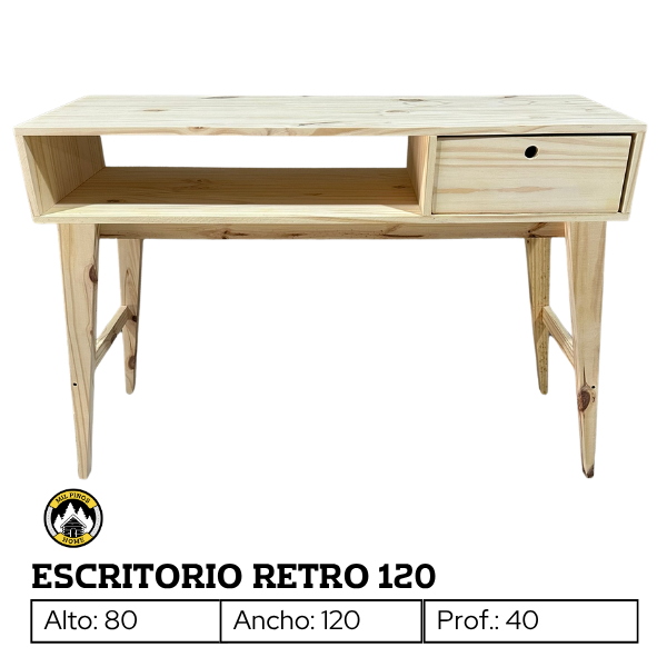 Producto - ESCRITORIO RETRO 120
