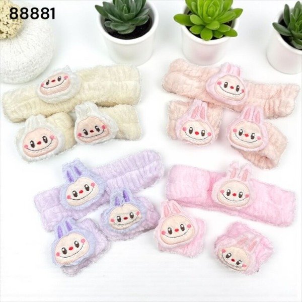 Producto - SET DE VINCHA + MUÑEQUERA LABUBU