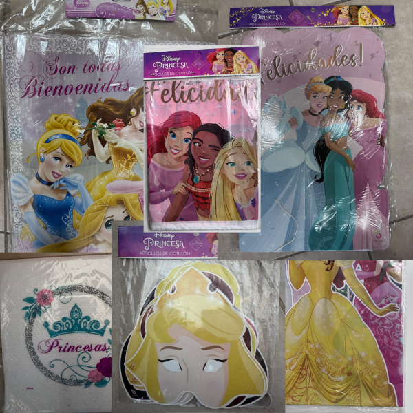 Producto - PRINCESAS DISNEY - Artículos para Cumpleaños -