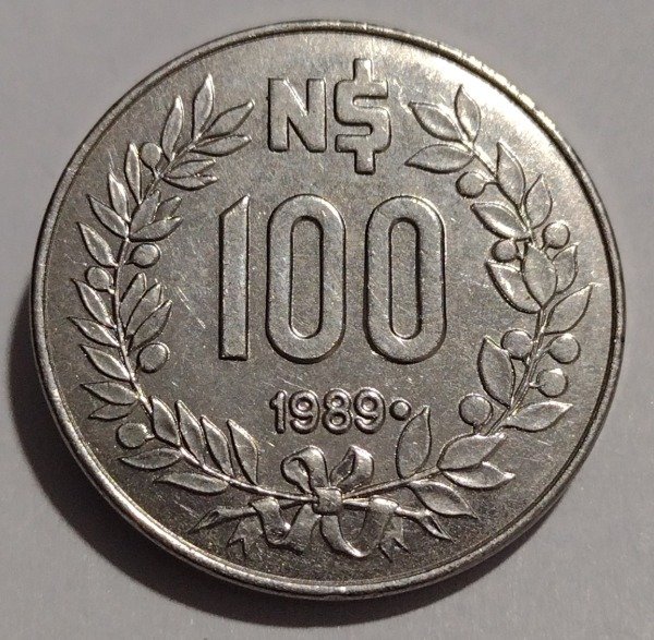 Producto - Uruguay 100 nuevos pesos 1989 - 1