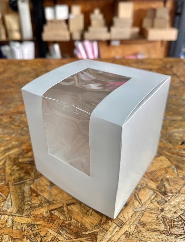Producto - CAJA T/BISAGRA VISORA -COD.1105  medida 12x12x12