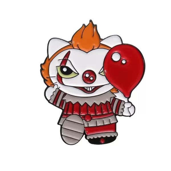 Producto - Pin Terror - Pennywise IT Mashup