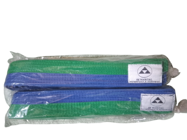 Producto - Cinto Bicolor verde /azul