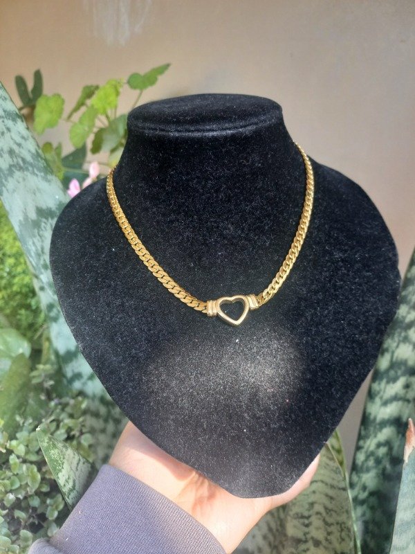 Producto - collar romance golden