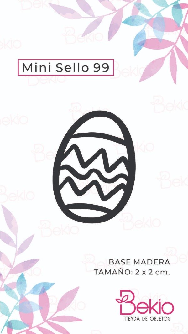 Producto - Mini Sello 99 - Huevo Pascuas