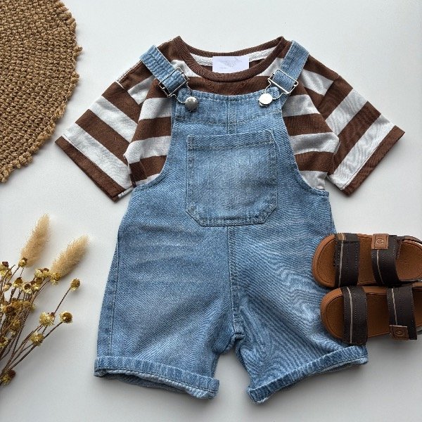 Producto - Jardinero mom unisex talles hasta 4 años - 0