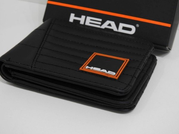 Producto - BILLETERA HEAD NEGRA/NARANJA