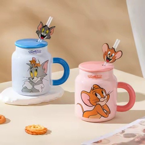 Producto - Tazón Tom con tapa de cerámica con sorbete