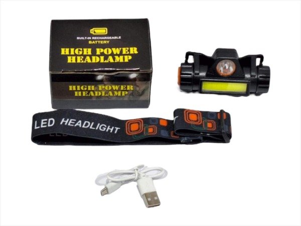 Producto - LINTERNA RECARGABLE LED P/CABEZA 3DH-1730