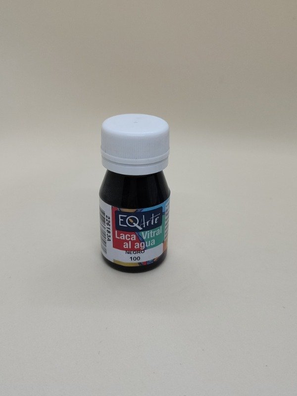 Producto - Laca vitral negro