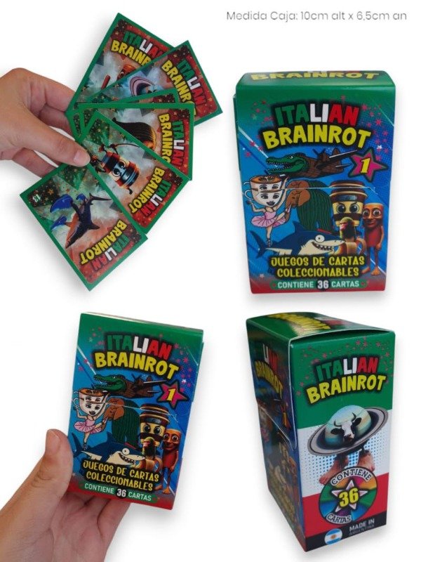 Producto - CAJA CARTAS TRALALERO TRALALA BRAIN ROT