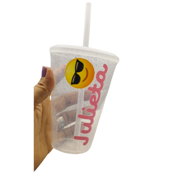 Producto - VASO EMILIA GLITTER