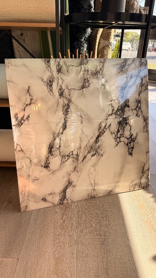 Producto - Placa autoadhesiva 60x60 cm Blanco y negro