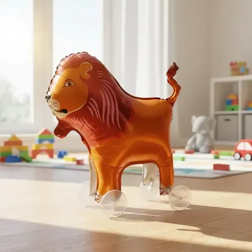 Producto - Globo Leon Con Ruedas 24" - 0