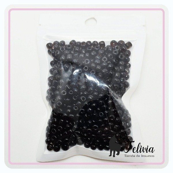 Producto - Mostacillón x 50 g. Negro