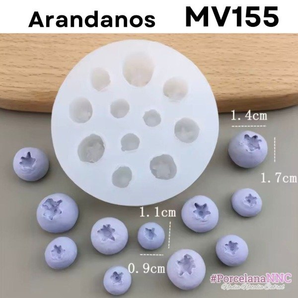 Producto - Arandanos  velas postre gourmet MV155