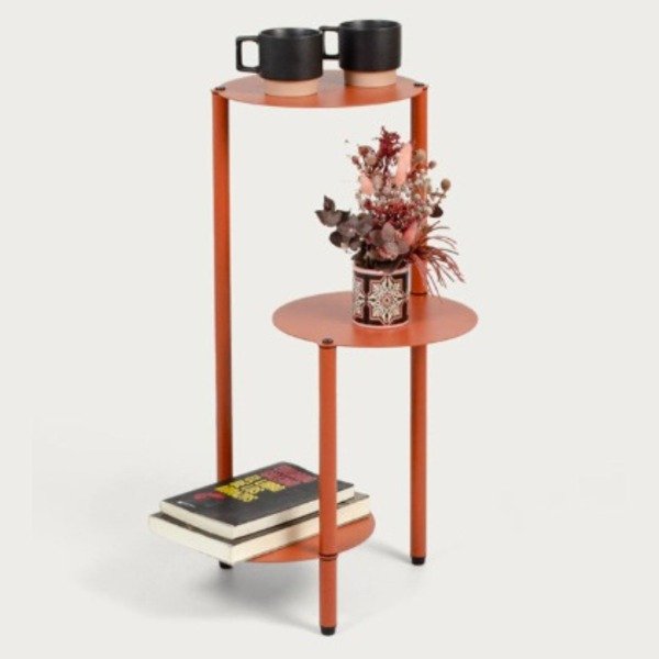 Producto - MESA IRREGULAR METAL TERRACOTA